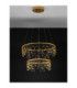 Stellar Integrated LED Pendant Ceiling Light Gold Triac Dimmable LED 41W 3317lm 3000K-4