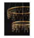 Stellar Integrated LED Pendant Ceiling Light Gold Triac Dimmable LED 41W 3317lm 3000K-5