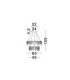 Stellar Integrated LED Pendant Ceiling Light Gold Triac Dimmable LED 41W 3317lm 3000K-7