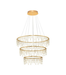 Stellar Integrated LED Pendant Ceiling Light Gold Triac Dimmable LED 72W 5866lm 3000K-1