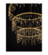 Stellar Integrated LED Pendant Ceiling Light Gold Triac Dimmable LED 72W 5866lm 3000K-7