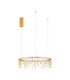 Stellar Integrated LED Pendant Ceiling Light Gold Triac Dimmable LED 25W 1875lm 3000K-1