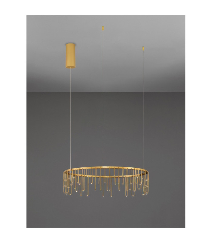 Stellar Integrated LED Pendant Ceiling Light Gold Triac Dimmable LED 25W 1875lm 3000K-4