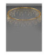 Stellar Integrated LED Pendant Ceiling Light Gold Triac Dimmable LED 30W 2422lm 3000K-4
