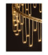 Stellar Integrated LED Pendant Ceiling Light Gold Triac Dimmable LED 36W 3116lm 3000K-2
