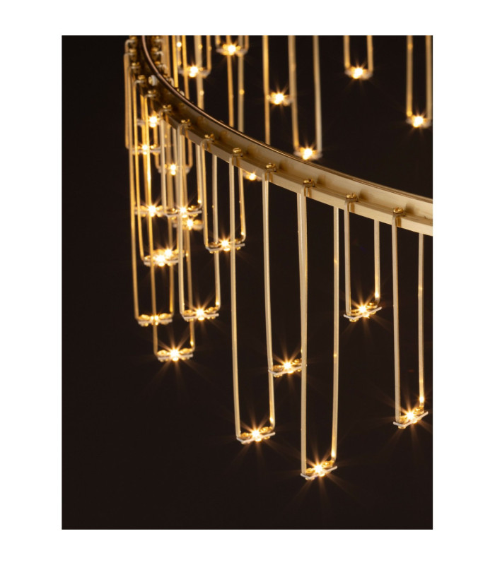 Stellar Integrated LED Pendant Ceiling Light Gold Triac Dimmable LED 36W 3116lm 3000K-2