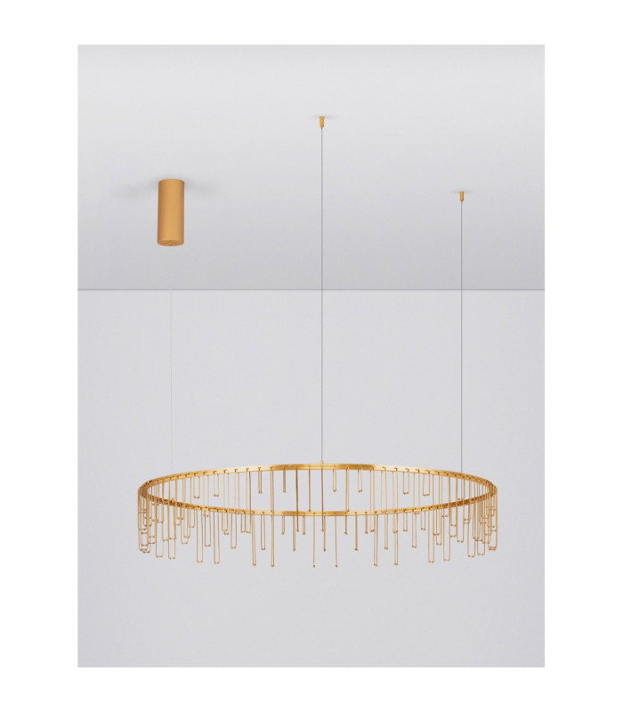 Stellar Integrated LED Pendant Ceiling Light Gold Triac Dimmable LED 36W 3116lm 3000K-3