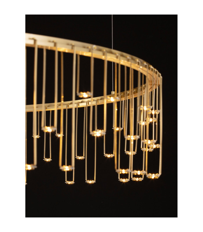 Stellar Integrated LED Pendant Ceiling Light Gold Triac Dimmable LED 36W 3116lm 3000K-5