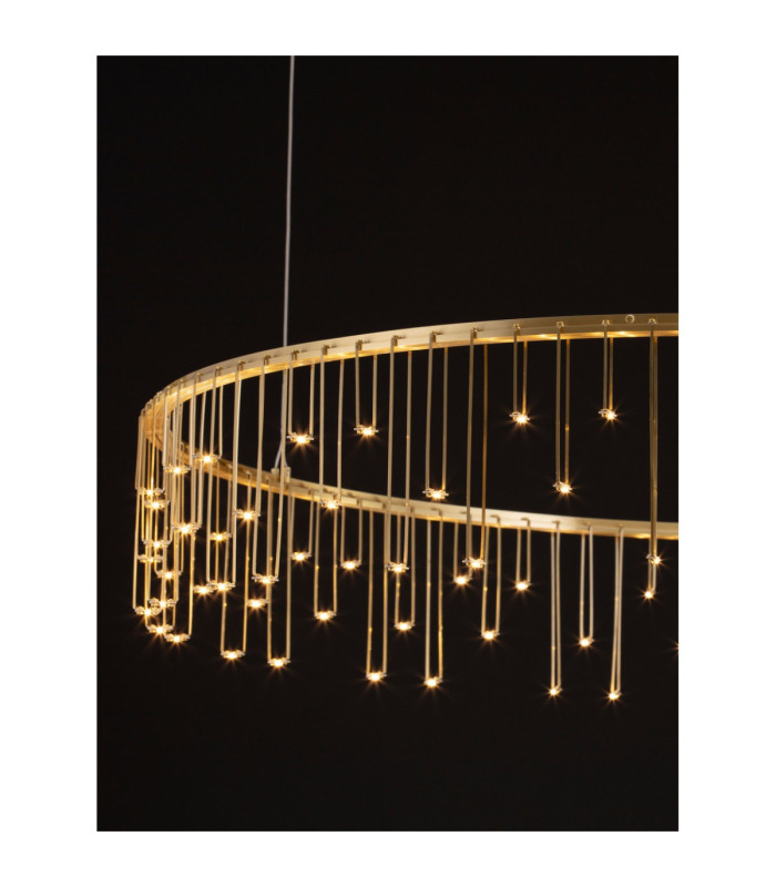 Stellar Integrated LED Pendant Ceiling Light Gold Triac Dimmable LED 36W 3116lm 3000K-6