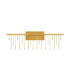 Stellar Integrated LED Wall Lamp Gold Triac Dimmable LED 11W 807lm 3000K-1