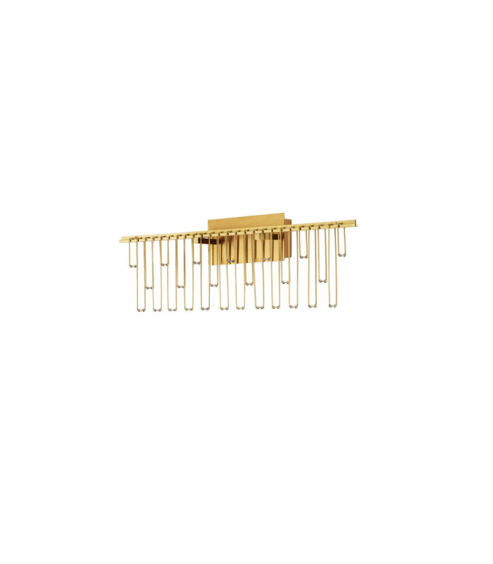 Stellar Integrated LED Wall Lamp Gold Triac Dimmable LED 11W 807lm 3000K-3