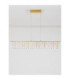 Stellar Bar Pendant Ceiling Light Gold Triac Dimmable LED 17W 1355lm 3000K-4