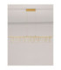 Stellar Bar Pendant Ceiling Light Gold Triac Dimmable LED 17W 1355lm 3000K-6