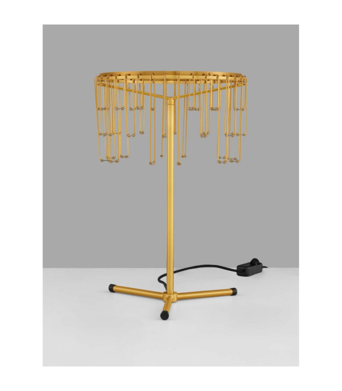 Stellar Integrated LED Table Lamp Gold Dimmable LED 16W 1092lm 3000K-3