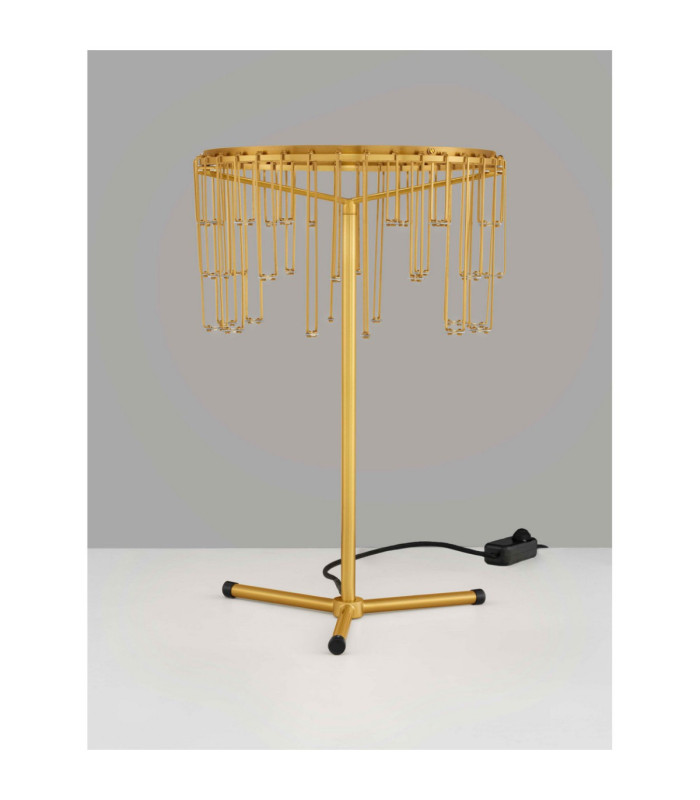 Stellar Integrated LED Table Lamp Gold Dimmable LED 16W 1092lm 3000K-4