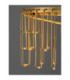Stellar Integrated LED Table Lamp Gold Dimmable LED 16W 1092lm 3000K-5