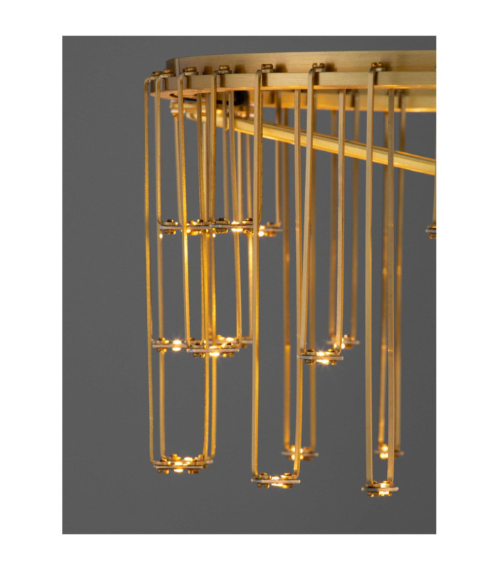 Stellar Integrated LED Table Lamp Gold Dimmable LED 16W 1092lm 3000K-5