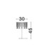 Stellar Integrated LED Table Lamp Gold Dimmable LED 16W 1092lm 3000K-6