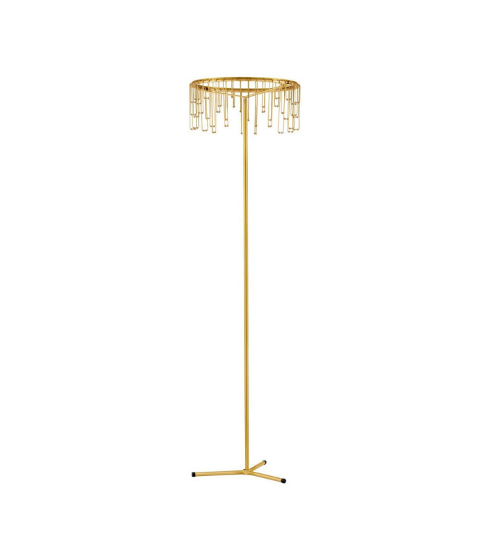 Stellar LED Integrated Floor Lamp Gold Dimmable LED 17W 1258lm 3000K-1