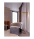 Stellar LED Integrated Floor Lamp Gold Dimmable LED 17W 1258lm 3000K-2