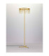 Stellar LED Integrated Floor Lamp Gold Dimmable LED 17W 1258lm 3000K-3