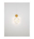 Nebula Integrated LED Wall Lamp Gold LED 6W 345lm 3000K-6