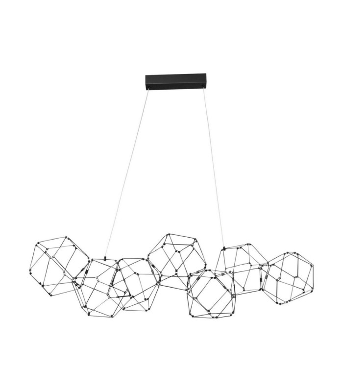 Nebula Bar Pendant Ceiling Light Titanium Black LED 34W 2323lm 3000K-1