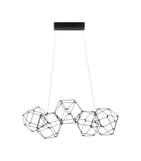 Nebula Bar Pendant Ceiling Light Titanium Black LED 25W 2049lm 3000K-1