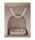 Perla Integrated LED Pendant Ceiling Light Gold Opal Triac Dimmable LED 48W 4031lm 3000K-2