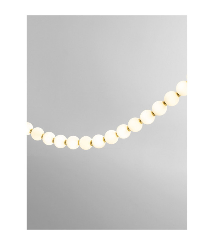 Perla Integrated LED Pendant Ceiling Light Gold Opal Triac Dimmable LED 109W 9732lm 3000K-2