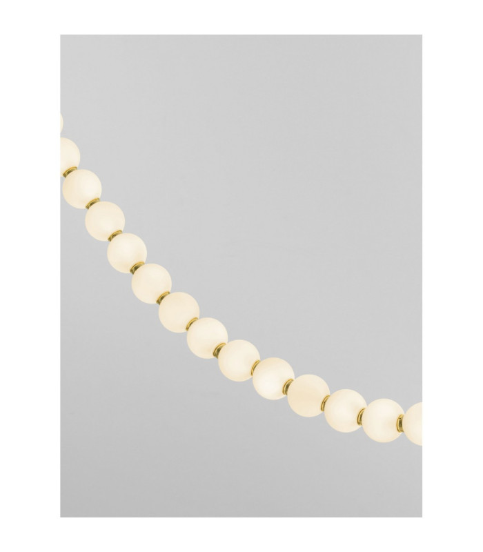 Perla Integrated LED Pendant Ceiling Light Gold Opal Triac Dimmable LED 109W 9732lm 3000K-5