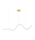 Perla Integrated LED Pendant Ceiling Light Gold Opal Dimmable LED 98W 5563lm 3000K-1