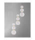 Perla Cluster Pendant Ceiling Light Gold Opal Triac Dimmable LED 32W 2747lm 3000K-4
