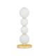 Perla Integrated LED Table Lamp Gold Opal LED 10W 868lm 3000K-1