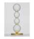 Perla Integrated LED Table Lamp Gold Opal LED 10W 868lm 3000K-3