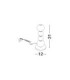 Perla Integrated LED Table Lamp Gold Opal LED 10W 868lm 3000K-5