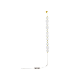 Perla Integrated LED Wall Lamp Gold Opal Dimmable LED 42W 3958lm 3000K-1