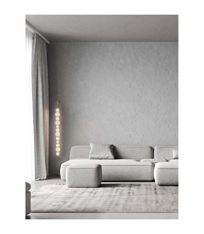 Perla Integrated LED Wall Lamp Gold Opal Dimmable LED 42W 3958lm 3000K-2