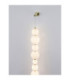 Perla Integrated LED Wall Lamp Gold Opal Dimmable LED 42W 3958lm 3000K-3