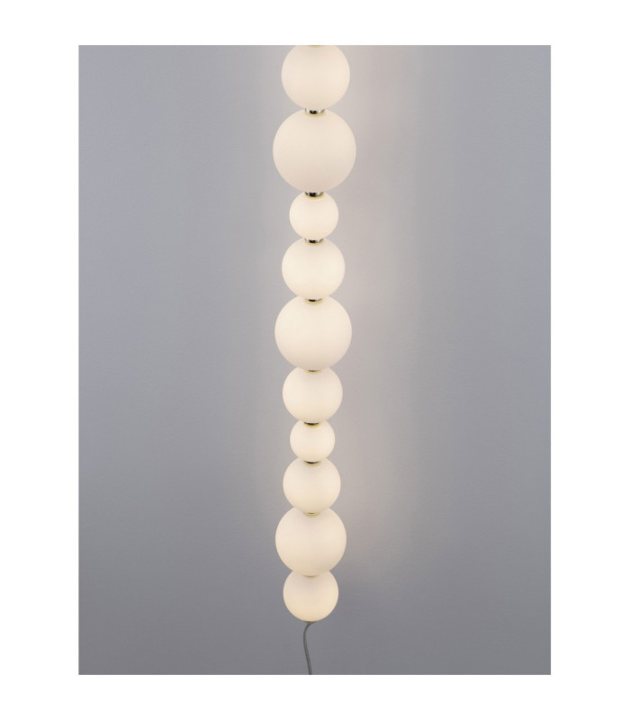 Perla Integrated LED Wall Lamp Gold Opal Dimmable LED 42W 3958lm 3000K-4