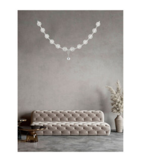 Brillante Pendant Ceiling Light Chrome Triac Dimmable LED 49W 3256lm 3200K-2