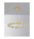 Brille Integrated LED Pendant Ceiling Light Gold Triac Dimmable LED 52W 3476lm 3200K-3