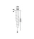 Alcinoe Cluster Pendant Ceiling Light Matt Black Gold Triac Dimmable LED 64W 4708lm 3000K-7