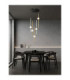 Acrobat Cluster Pendant Ceiling Light Black Gold Triac Dimmable LED 61W 5589lm 3000K-2