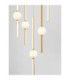 Acrobat Cluster Pendant Ceiling Light Black Gold Triac Dimmable LED 61W 5589lm 3000K-3