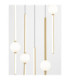 Acrobat Cluster Pendant Ceiling Light Black Gold Triac Dimmable LED 61W 5589lm 3000K-4