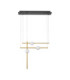 Acrobat Integrated LED Pendant Ceiling Light Black Gold Triac Dimmable LED 27W 2542lm 3000K-1