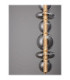 Navi Globe Pendant Ceiling Light Brass Gold Smokey Grey LED 27W 3201lm 3000K-5