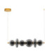 Navi Bar Pendant Ceiling Light Brass Gold Smokey Grey Triac Dimmable LED 29W 3472lm 3000K-1