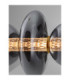 Navi Bar Pendant Ceiling Light Brass Gold Smokey Grey Triac Dimmable LED 29W 3472lm 3000K-6